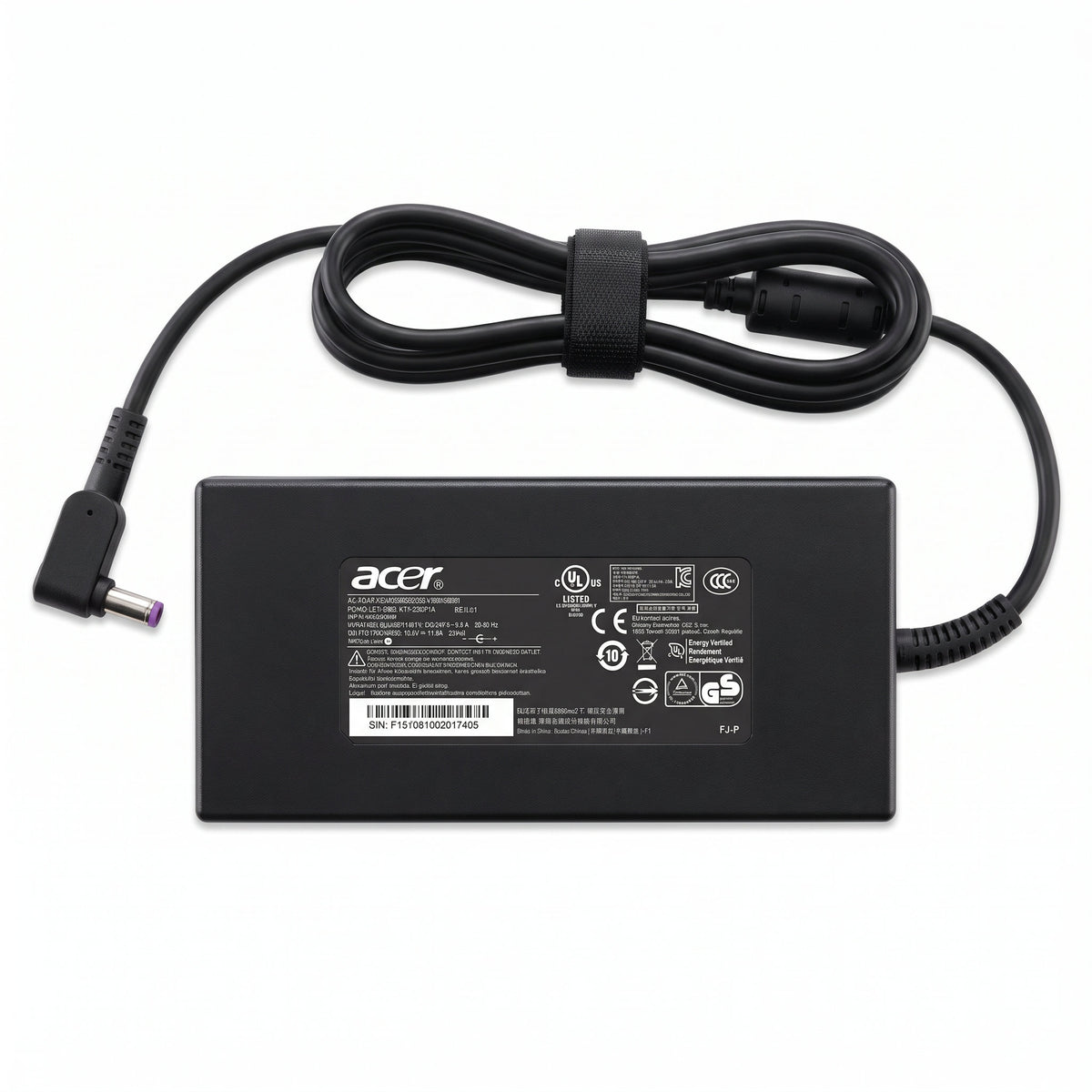Cargador para Laptop Acer 230W 11.8A – Pin 5.5×1.7 mm | OEM Premium - frontal