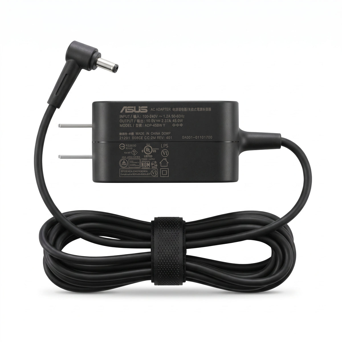 Cargador para Laptop Asus 45W 2.37A – Pin 4.0×1.35 mm | OEM Premium - reverso