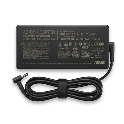 Cargador para Laptop Asus 200W 10A – Pin 4.5×3.0 mm | OEM Premium - frontal