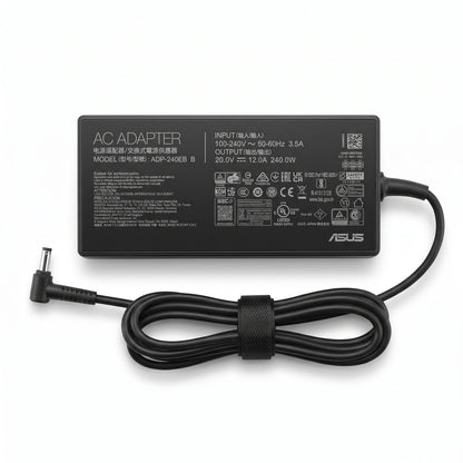 Cargador para Laptop Asus 240W 12A – Pin 4.5×3.0 mm | OEM Premium - frontal