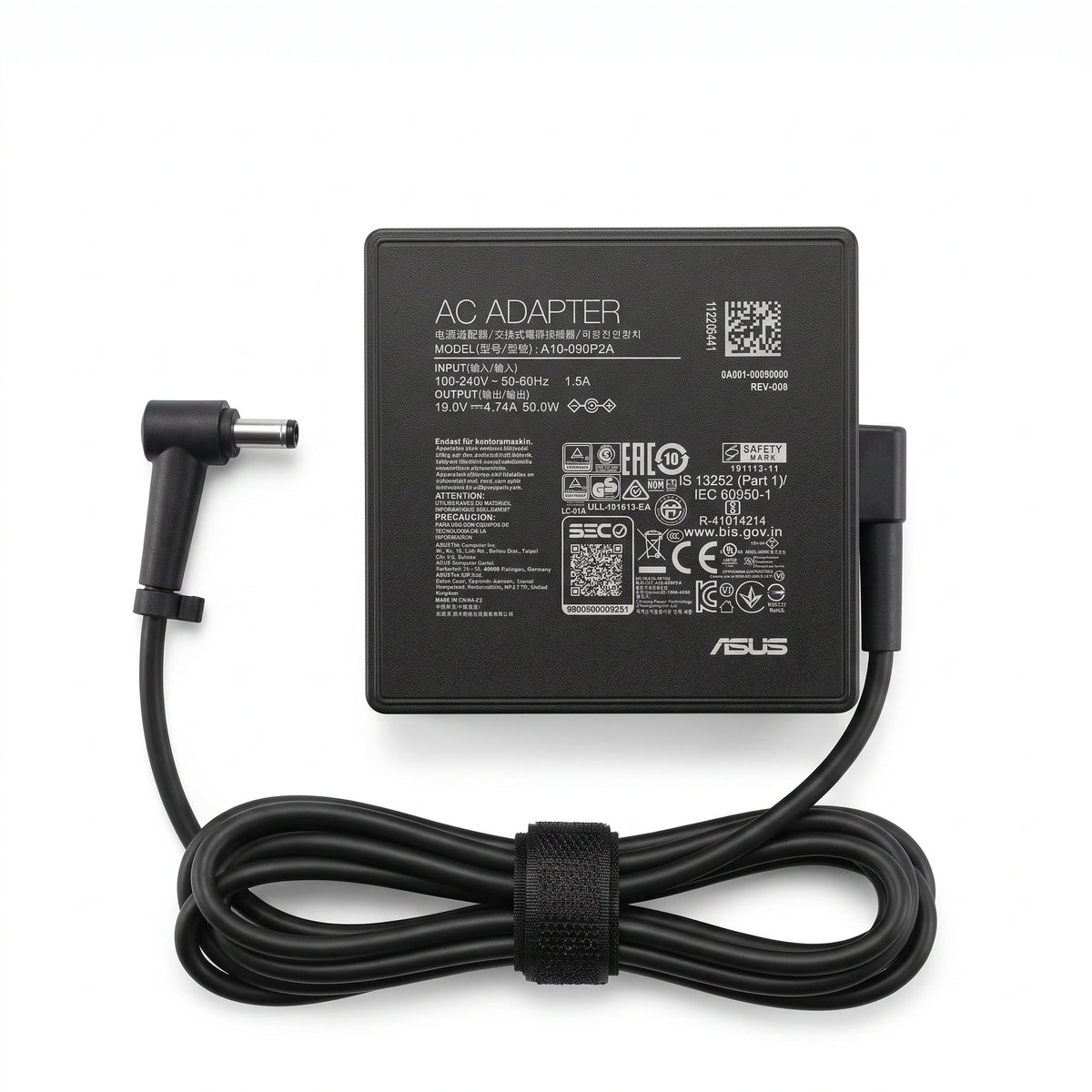 Cargador para Laptop Asus 90W 4.74A – Pin 4.5×3.0 mm | OEM Premium - frontal