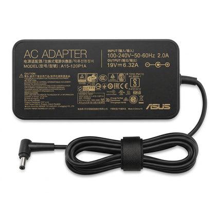 Cargador para Laptop Asus 120W 6.32A – Pin 4.5×3.0 mm | OEM Premium - frontal