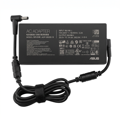 Cargador Asus Moderno 280W 14A – Pin 6.0×3.7 mm – vista frontal