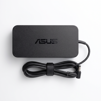 Cargador Asus ROG 120W 6.32A – Pin 6.0×3.7 mm – vista posterior