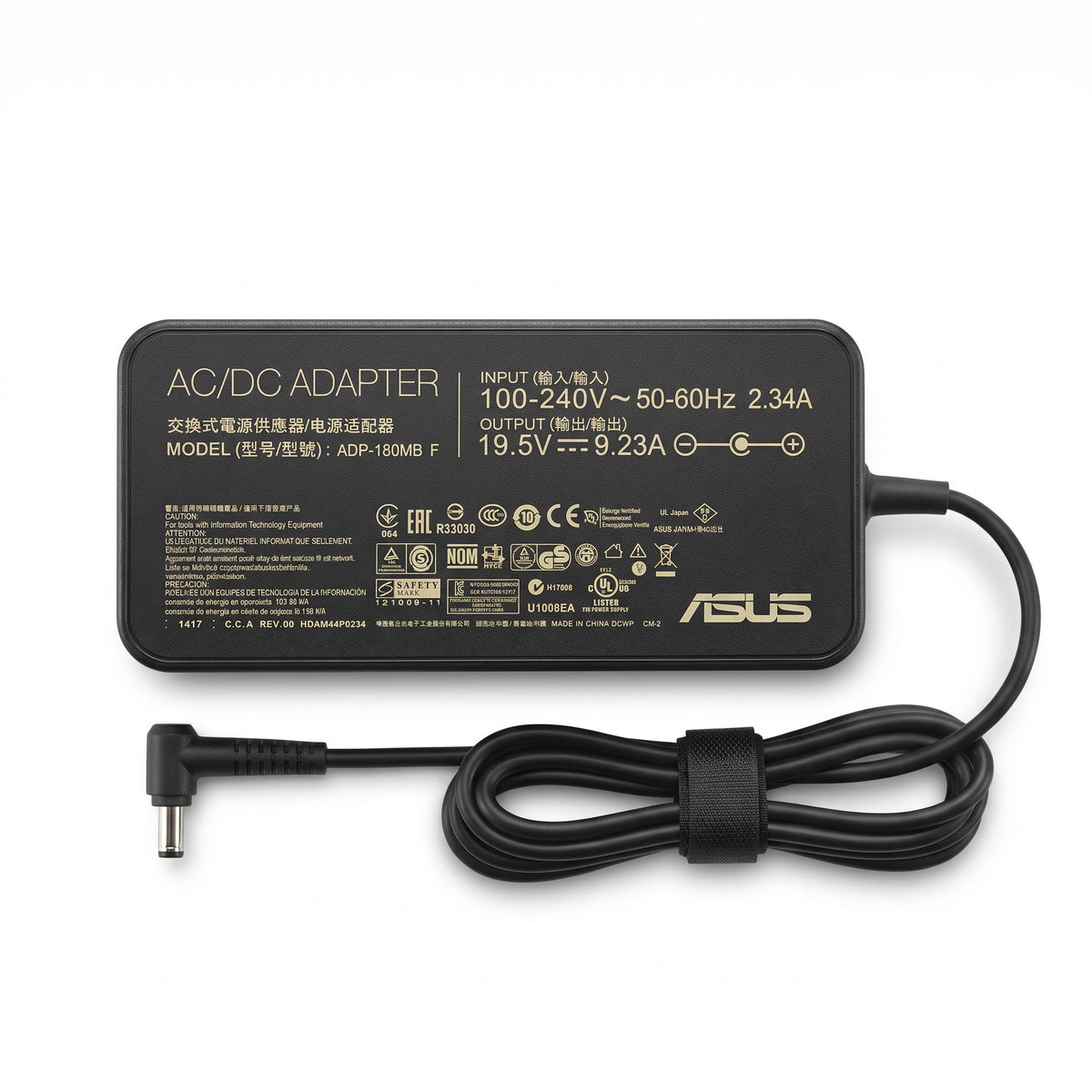 Cargador para Laptop Asus ROG 180W 9.23A – Pin 4.5×3.0 mm | OEM Premium - frontal
