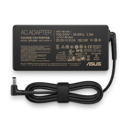 Cargador para Laptop Asus ROG 180W 9A – Pin 6.0×3.7 mm | OEM Premium - frontal