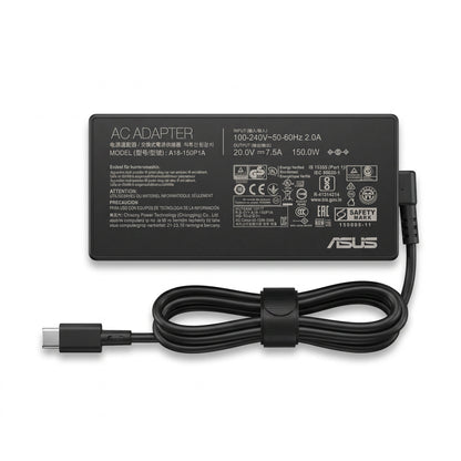 Cargador para Laptop Asus 150W 7.5A – USB-C | OEM Premium - frontal