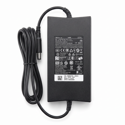 Cargador Dell 130W 6.7A – Pin 7.4×5.0 mm – vista frontal