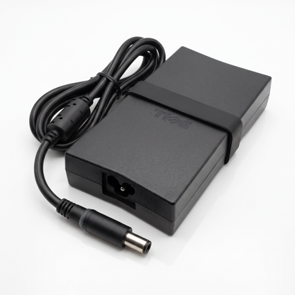 Cargador Dell 130W 6.7A – Pin 7.4×5.0 mm – vista lateral