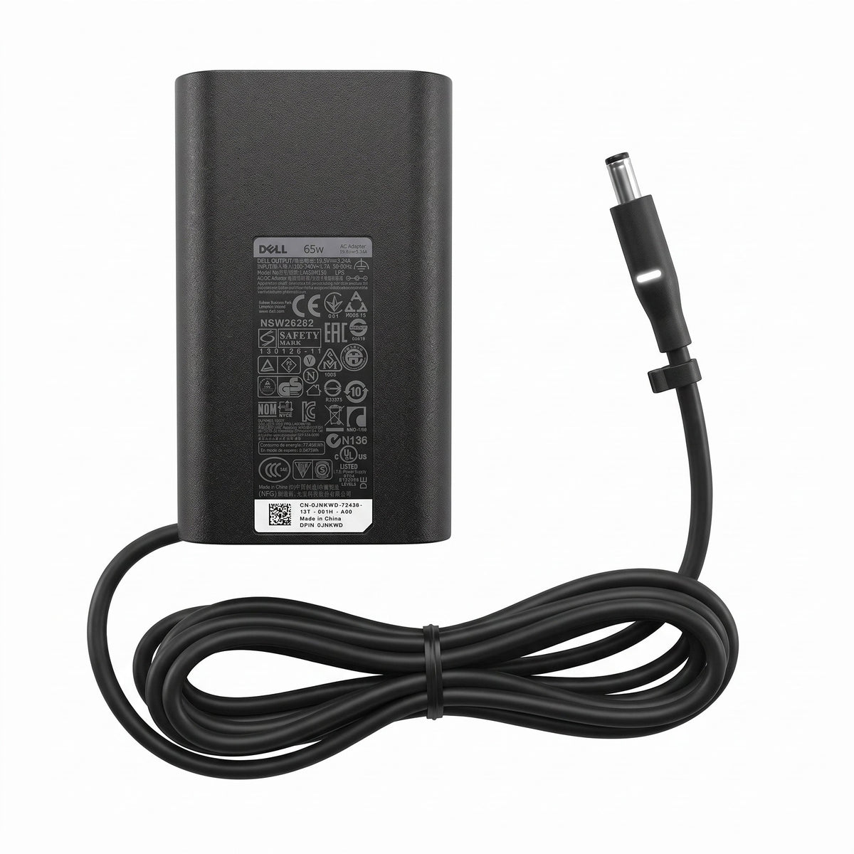 Cargador Dell Edge 65W 3.34A - frontal