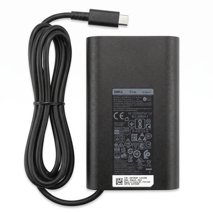 Cargador para Laptop Dell Edge 65W 3.25A – USB-C | OEM Premium - frontal