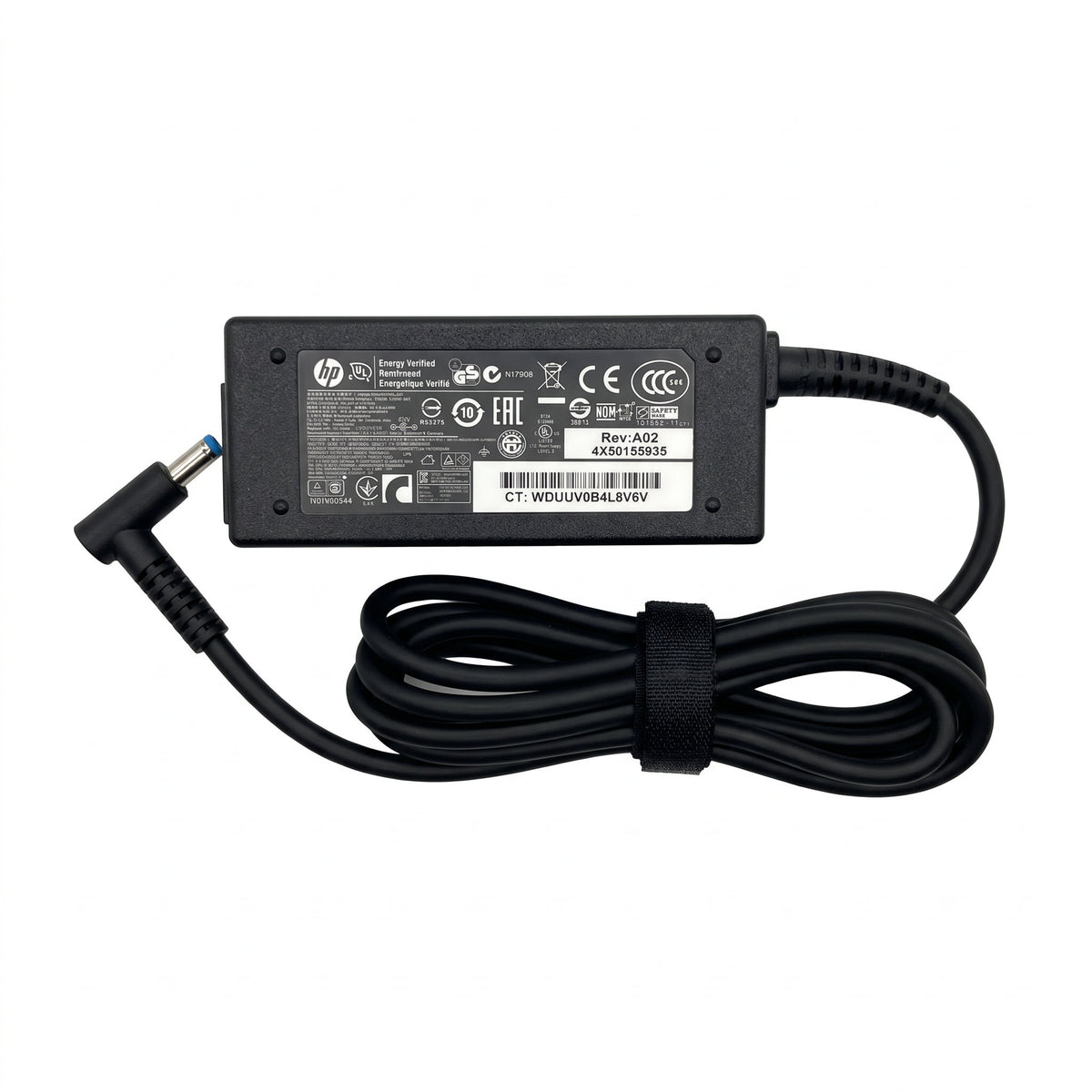 Cargador para Laptop HP 45W 2.31A – Pin 4.5×3.0 mm | OEM Premium - frontal