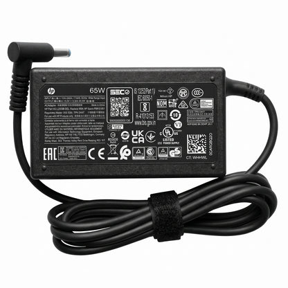 Cargador para Laptop HP 65W 3.33A – Pin 4.5×3.0 mm | OEM Premium - frontal