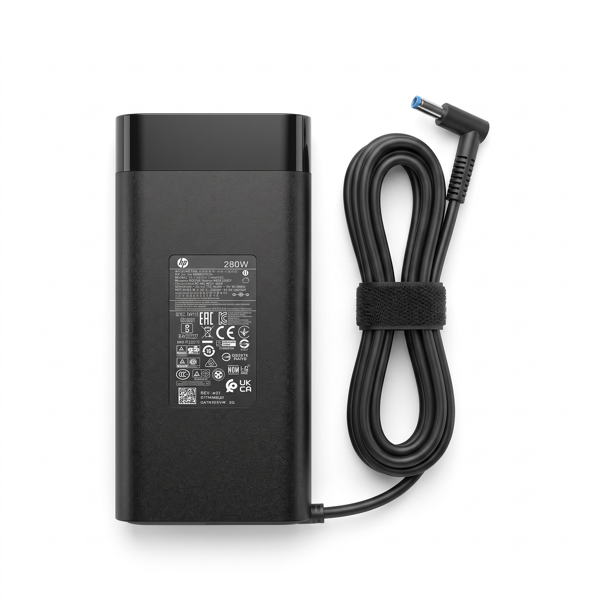 Cargador HP Omen 280W 14A – Pin 4.5×3.0 mm – vista frontal