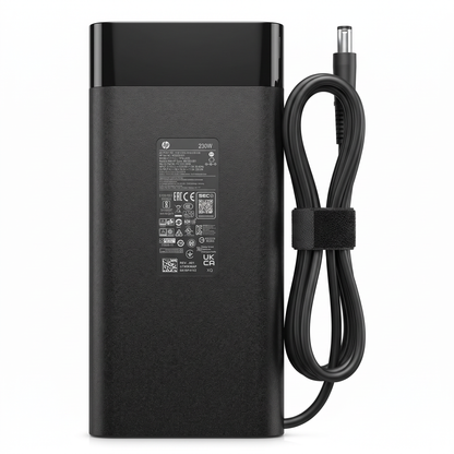 Cargador HP Omen 230W 11.8A – Pin 7.4×5.0 mm – vista frontal