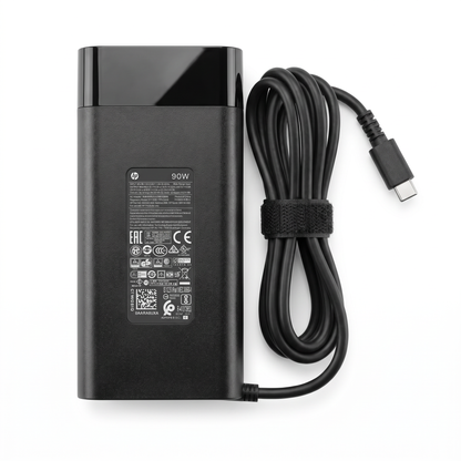 Cargador HP Omen 90W 4.5A – USB-C – vista frontal