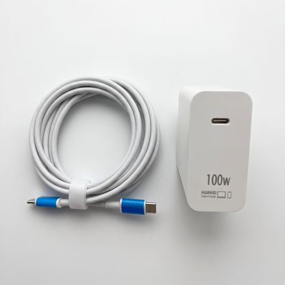 Cargador Huawei 100W 5A – USB-C – vista lateral