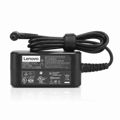 Cargador Lenovo 45W 2.25A – Punta 4.0×1.7 mm – vista posterior