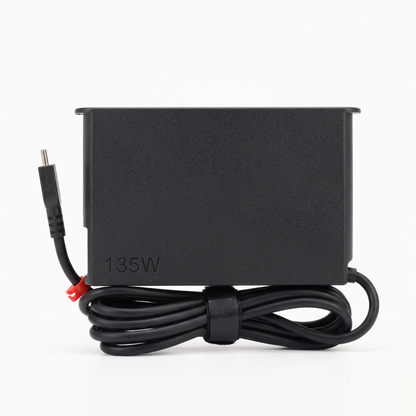 Cargador Lenovo Slim 135W 20V 6.75A USB-C – vista posterior