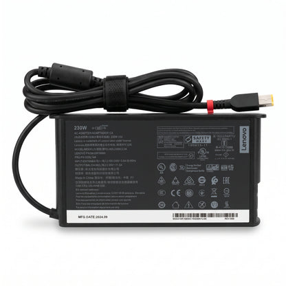 Cargador para Laptop Lenovo Slim 230W 11.5A – USB | OEM Premium - frontal