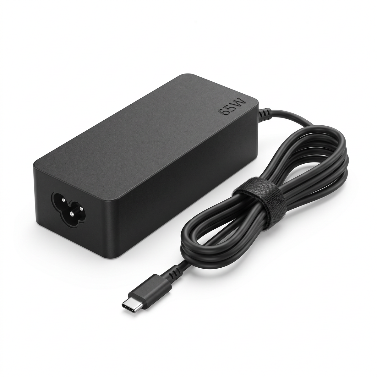 Cargador Lenovo 65W 3.25A – USB-C – vista lateral