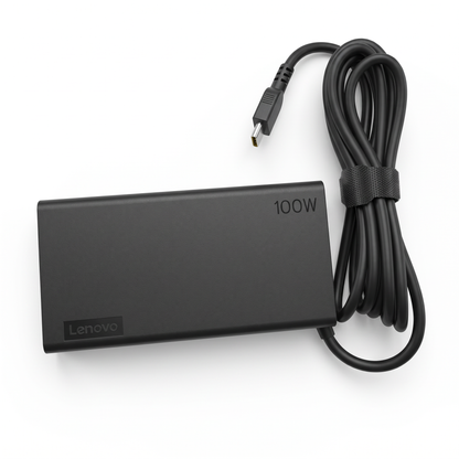 Cargador Lenovo 100W 5A – USB-C – vista posterior